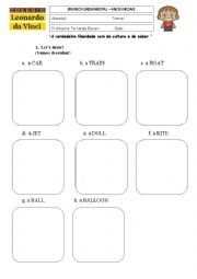 English Worksheet: Draw