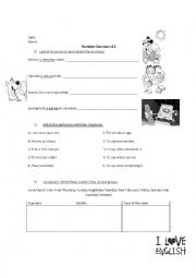 English Worksheet: Present Continuous