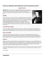 English Worksheet: AUTOBIOGRAPHY