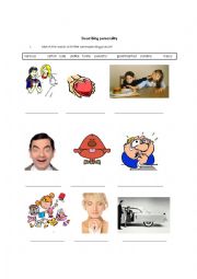 English Worksheet: Describing personality