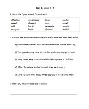 English Worksheet: Vocabulary