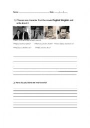 English Worksheet: english vinglish