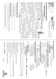 English Worksheet:  test 