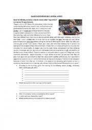 English Worksheet: august rush movie