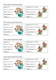 English Worksheet: Present simple