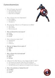 Captain American Quiz - Avengers