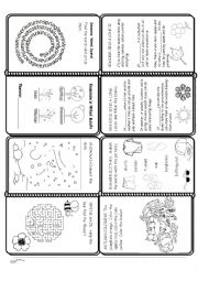 English Worksheet: Seasons Mini Book