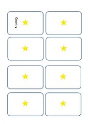 English Worksheet: Anomia Card Game