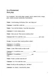 English Worksheet: would like