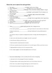 English Worksheet: gerunds and infinitives