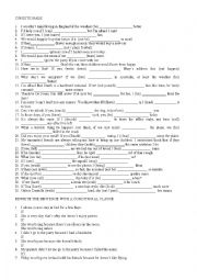 English Worksheet: CONDITIONAL REVIEW