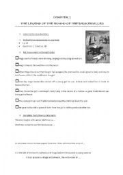 English Worksheet: The Hound of the Baskervilles, chapter 1