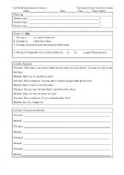 English Worksheet: Must, Should, May Part 2