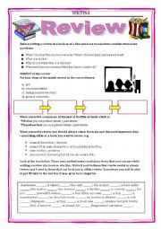 English Worksheet: WRITING - REVIEW