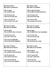 English Worksheet: Personality cards