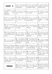 English Worksheet: FCE word formation game