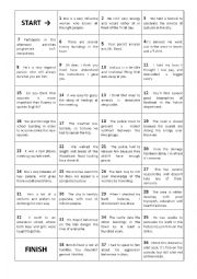English Worksheet: FCE word formation game