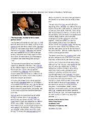 Obama´s speech versus Martin Luther King I have a dream