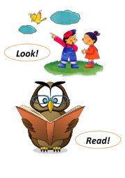 English Worksheet: commands