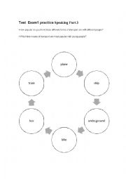 English Worksheet: speaking topics for part 3 in First Certificate Exam