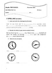 7 mid term test 1