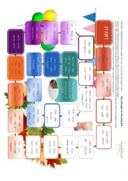 English Worksheet: Present Continuous 1-1 ESL game