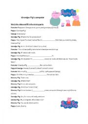 English Worksheet: 