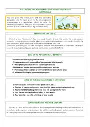 WRITING - ECOTOURISM _ PROS AND CONS