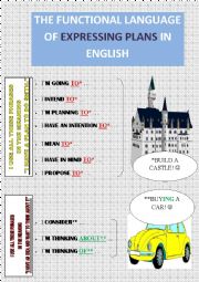 THE FUNCTIONAL LANGUAGE OF EXPRESSING PLANS IN ENGLISH