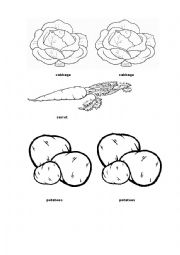 English Worksheet: food