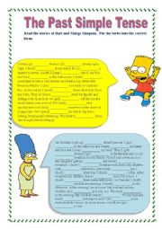 English Worksheet: Past Simple