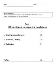 Us election test