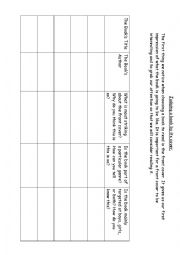 English Worksheet: library activity 