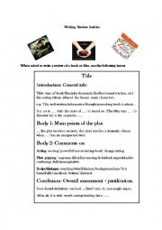 English Worksheet: Film review