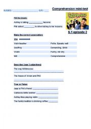 English Worksheet: Fresh Prince of Belair S.1 episode 2 comprehension