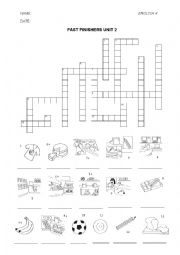 English Worksheet: Stay cool shopping crossword