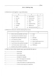 English Worksheet: Immortality by Celine Dion