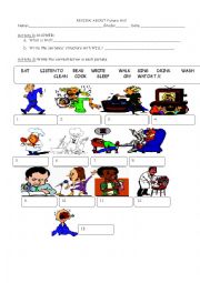 English Worksheet: FUTURE TENSE