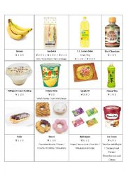 English Worksheet: Shopping At The Japanese Convenience Store (Part 1)