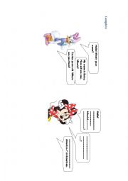English Worksheet: Basic communication phrases 