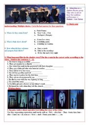 English Worksheet: Video activity based on Britain�s Got Talent winners ATTRACTION SHADOW THEATRE