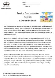 Reading Comprehension (Recount) 