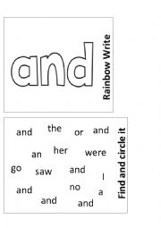 Sight word 