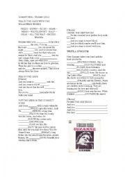 English Worksheet: Leonard cohen - Suzanne