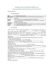 English Worksheet: Listening about antioxidants