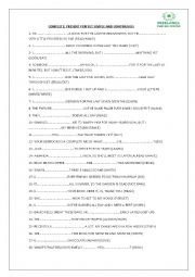 English Worksheet: PRESENT PERFECT SIMPLE AND CONTINUOUS