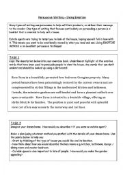 English Worksheet: Persuasive Writing - Using emotions 