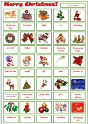 English Worksheet: Merry Christmas!