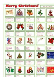 English Worksheet: Merry Christmas!