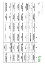 English Worksheet: Conversation cards Food Nutrition Health